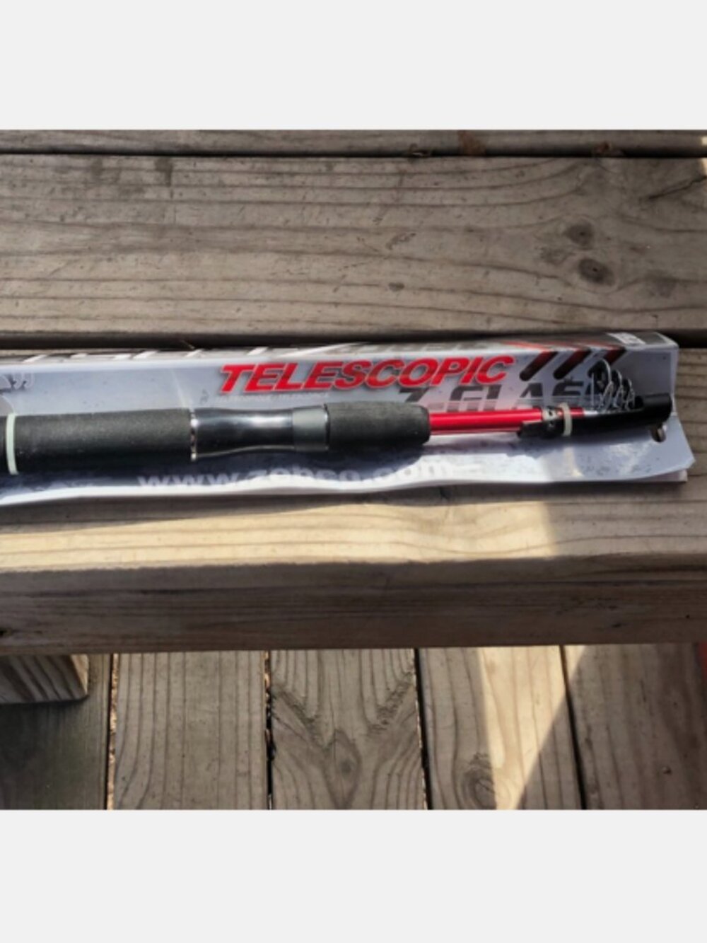Zebco Z-Cast Telescopic Collapsible Fishing Rod 5’6”